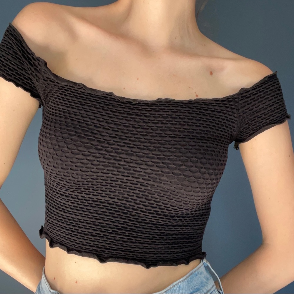 Smocked Crop Top - Picture 3 of 6